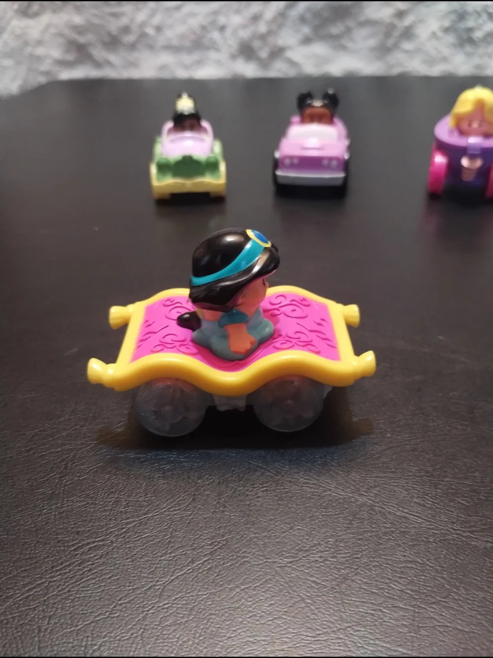 Fisher-Price Little People Disney Princess Toy Cars - Pack of 8